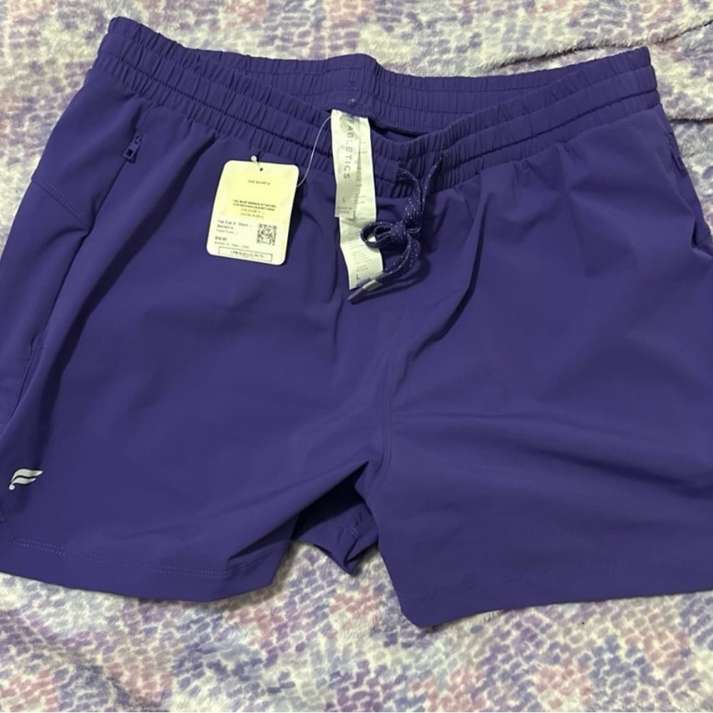 Fabletics Vibrant Purple Shorts